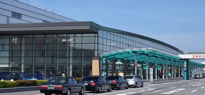 홋카이도 Hakodate Airport의 터미널 빌딩